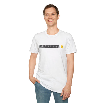 Boarding Time - Unisex Softstyle T-Shirt EU