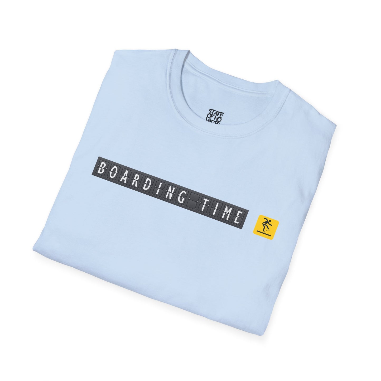 Boarding Time - Unisex Softstyle T-Shirt EU