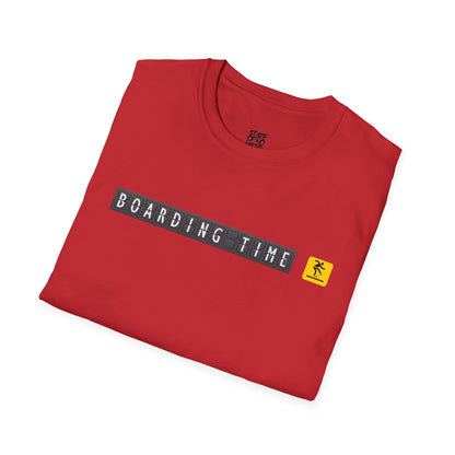 Boarding Time - Unisex Softstyle T-Shirt EU